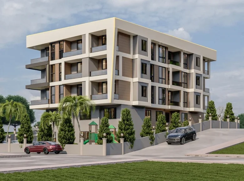 1 bedroom apartment 52 m² Mezitli, Turkey