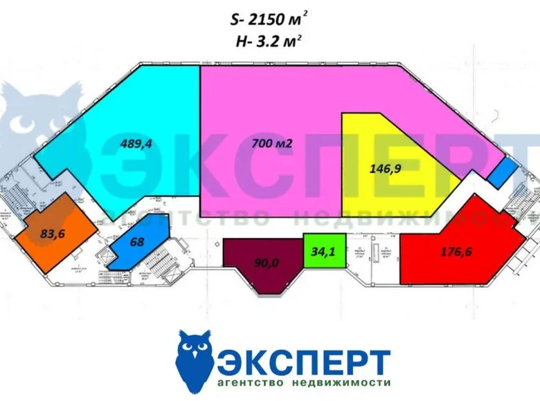 Nieruchomości komercyjne 2 000 m² Mińsk, Białoruś