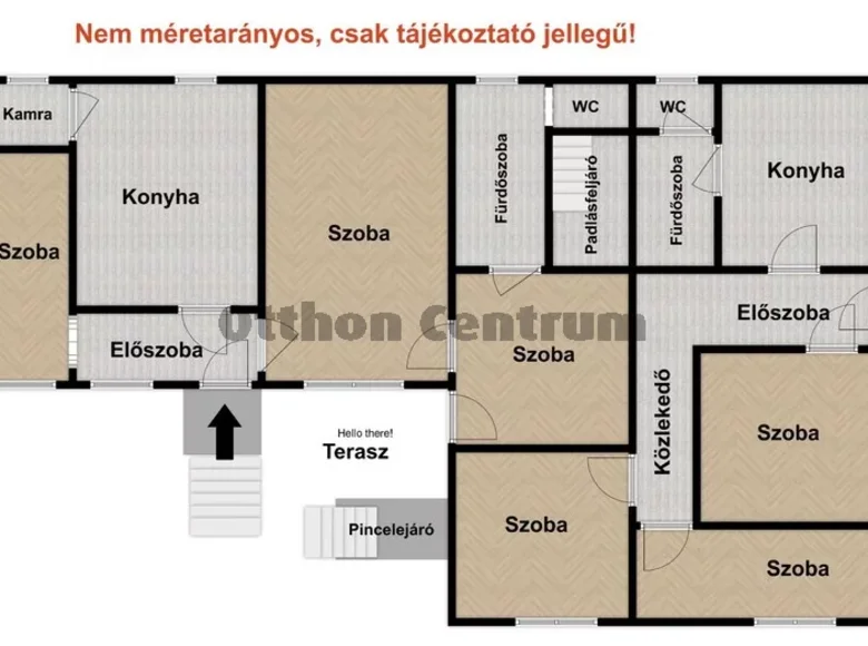 Дом 6 комнат 108 м² Керепеш, Венгрия