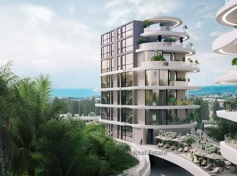 Mieszkanie 2 pokoi 98 m² Koinoteta Pyrgou Lemesou, Cypr