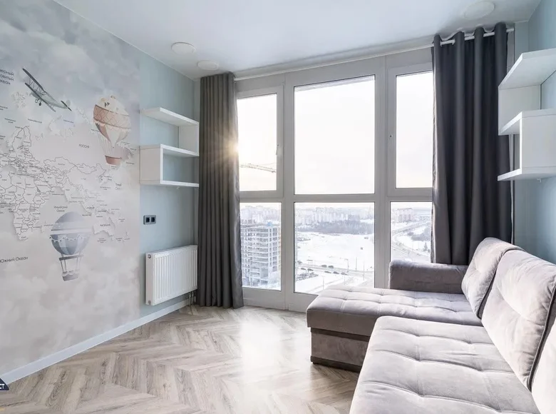 Квартира 3 комнаты 56 м² Минск, Беларусь