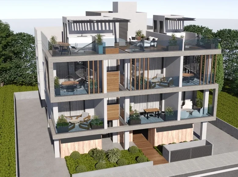 Penthouse z 1 sypialnią 51 m² Larnaka, Cyprus