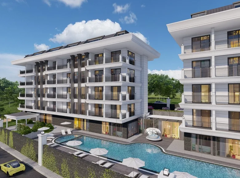 1 bedroom apartment 65 m² Payallar, Turkey