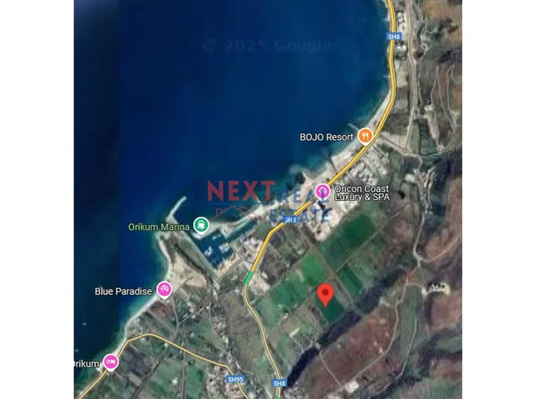 Land 5 000 m² Radhime, Albania