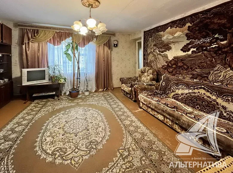 3 room apartment 63 m² Kamyanyets, Belarus