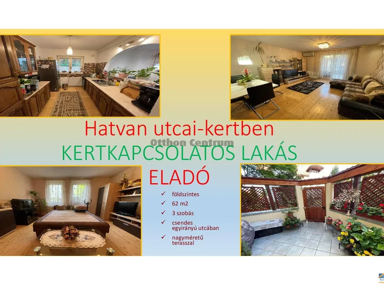 3 room apartment 62 m² Debreceni jaras, Hungary