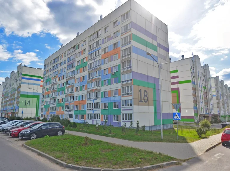 Apartamento 1 habitación 42 m² Pryluki, Bielorrusia