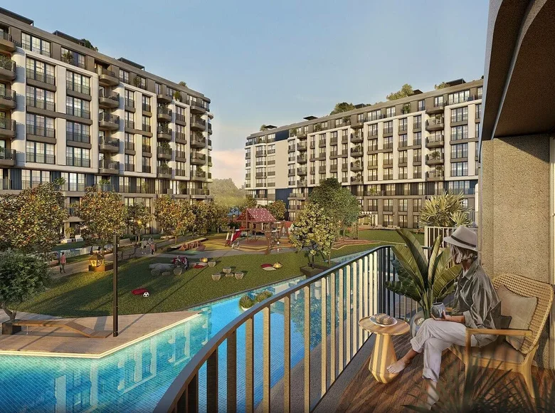 Apartamento 1 habitación 42 m² Kucukcekmece, Turquía