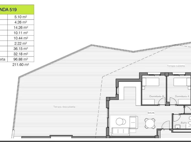 3 bedroom apartment 236 m² San Miguel de Salinas, Spain