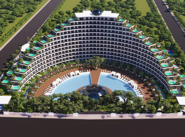 Квартира 4 спальни 140 м² Средиземноморский регион, Турция