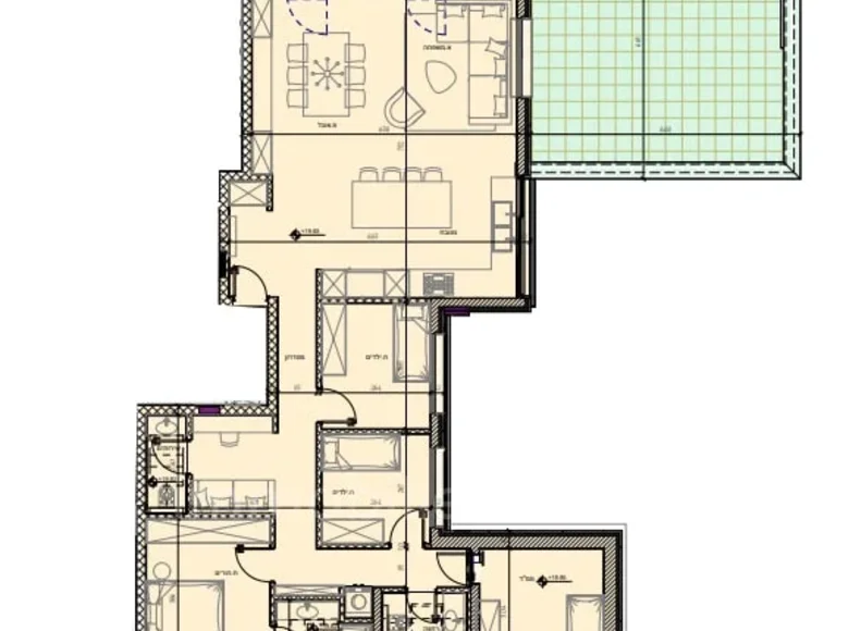 Ático 5 habitaciones 135 m² Jerusalén, Israel