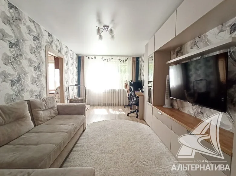 Wohnung 2 zimmer 50 m² Muchaviecki sielski Saviet, Belarus