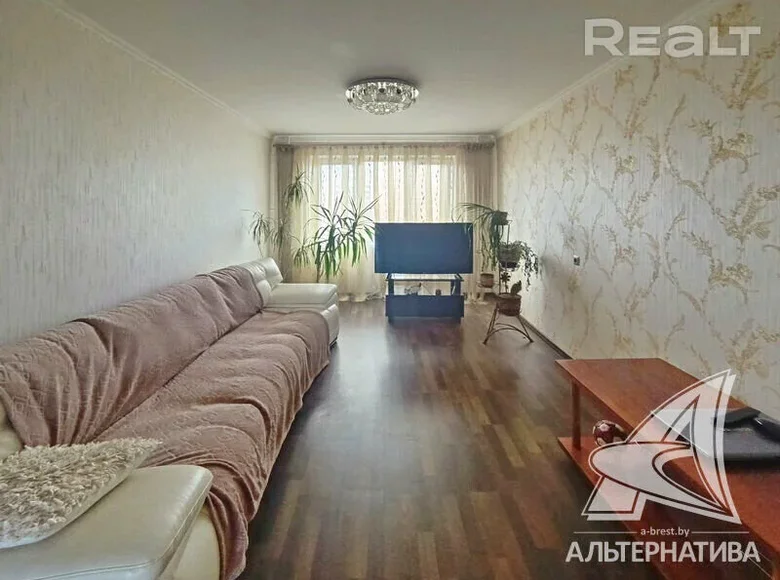 Mieszkanie 4 pokoi 81 m² Brześć, Białoruś