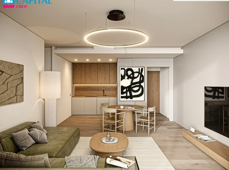 Квартира 2 комнаты 71 м² Вильнюс, Литва