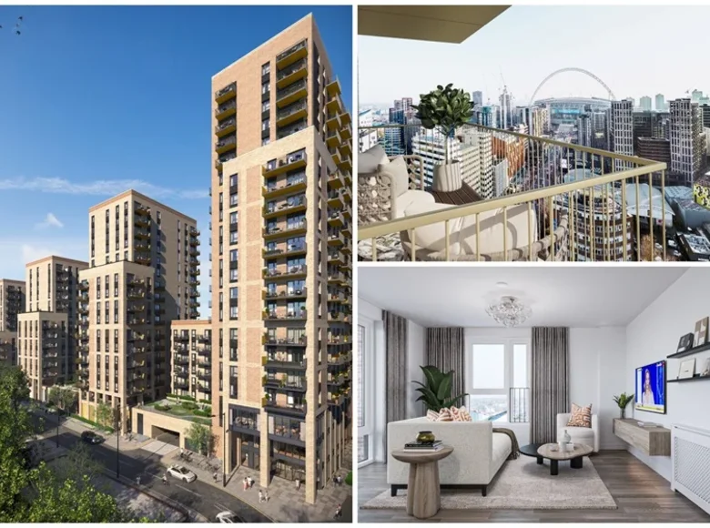 Квартира 2 спальни 64 м² Уэмбли, Великобритания
