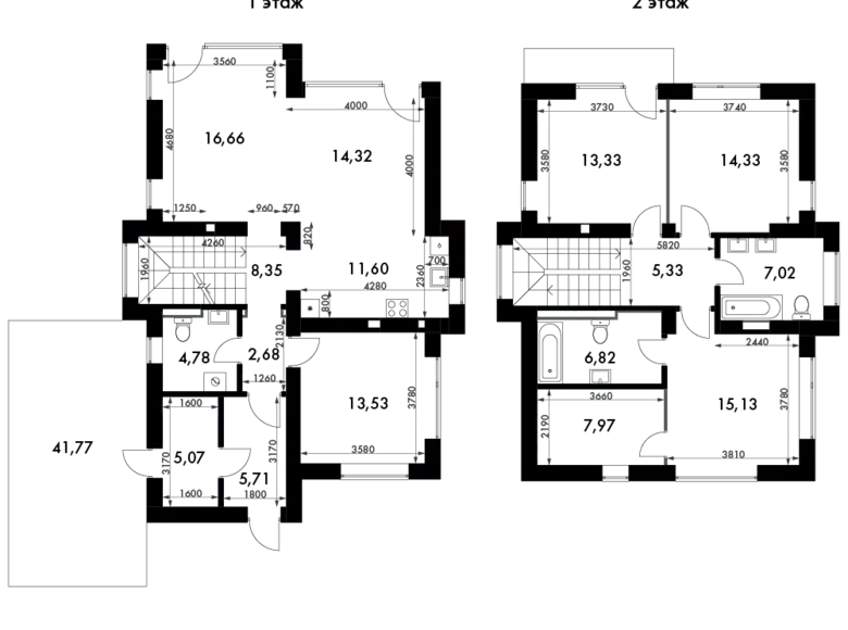 Коттедж 4 комнаты 174 м² Светлые Горы, Россия