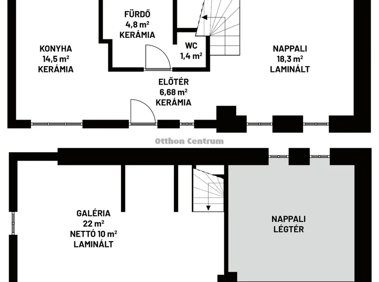 Dom 2 pokoi 67 m² Nograd, Węgry