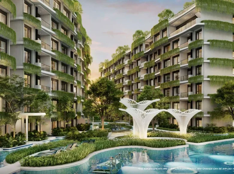 2 bedroom apartment 65 m² Phuket, Thailand