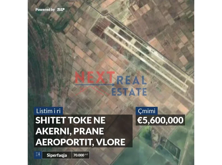 Parcelas 70 000 m² Novosele, Albania