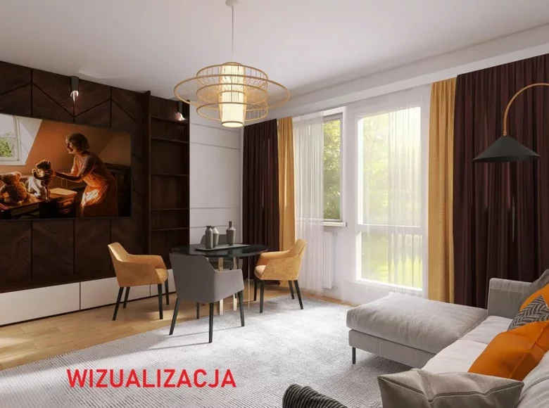 Mieszkanie 3 pokoi 63 m² Warszawa, Polska