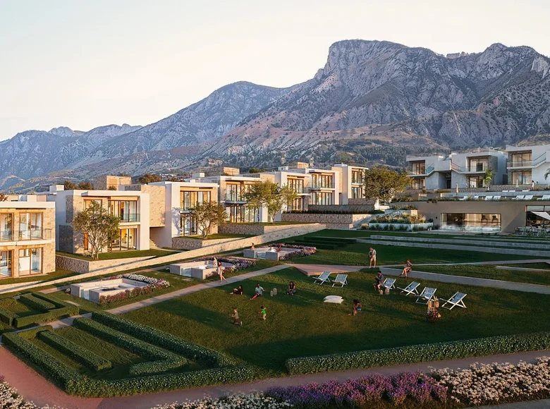 Appartement 2 chambres 70 m² Girne Belediyesi, Chypre du Nord