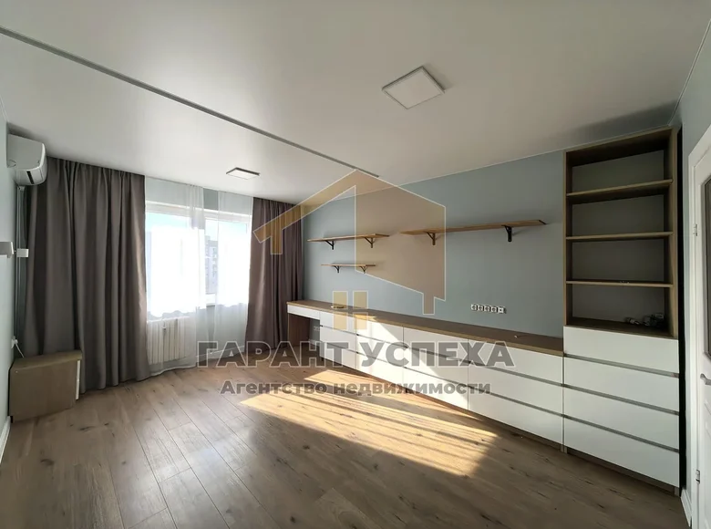 Appartement 1 chambre 43 m² Muchaviecki sielski Saviet, Bélarus