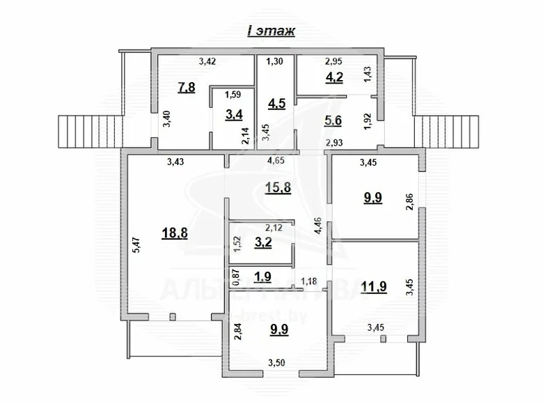 Casa 297 m² Vojski siel ski Saviet, Bielorrusia