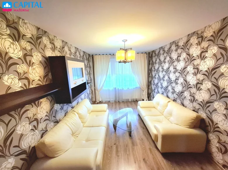 3 room apartment 64 m² Mazeikiai, Lithuania