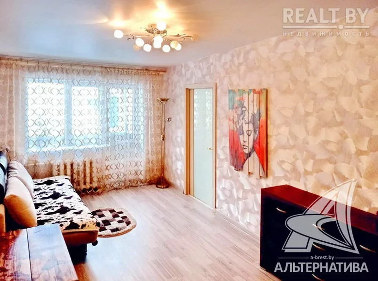 2 room apartment 45 m² Kobryn, Belarus