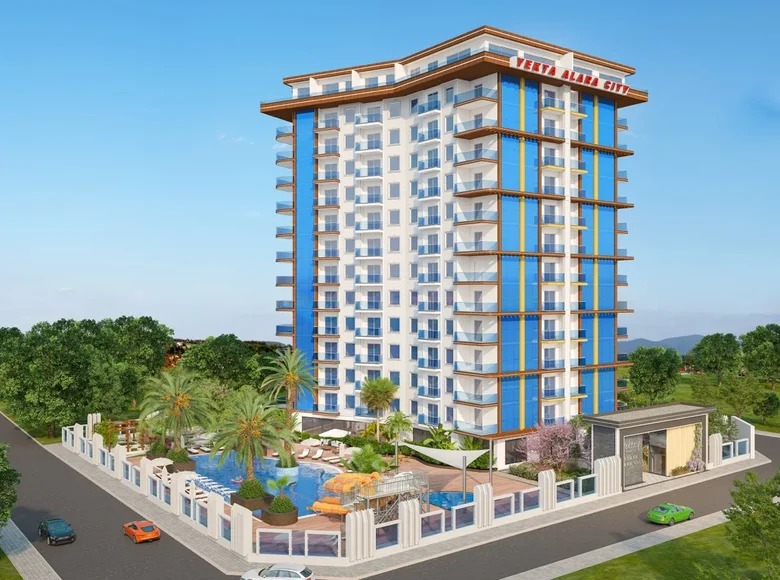 1 bedroom apartment 48 m² Mediterranean Region, Turkey