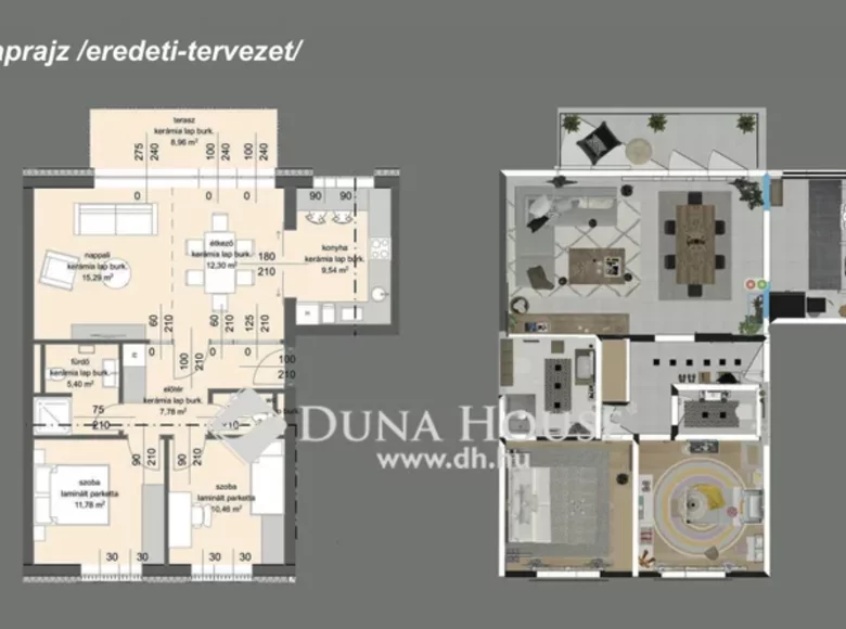 Mieszkanie 80 m² Pecsi jaras, Węgry