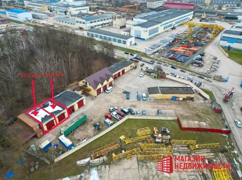 Magazyn 2 pokoi 67 m² w Grodno, Białoruś