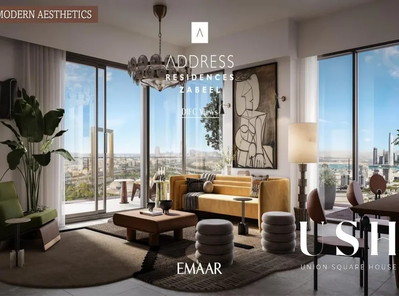 Mieszkanie 1 pokój 1 073 m² Dubaj, Emiraty Arabskie