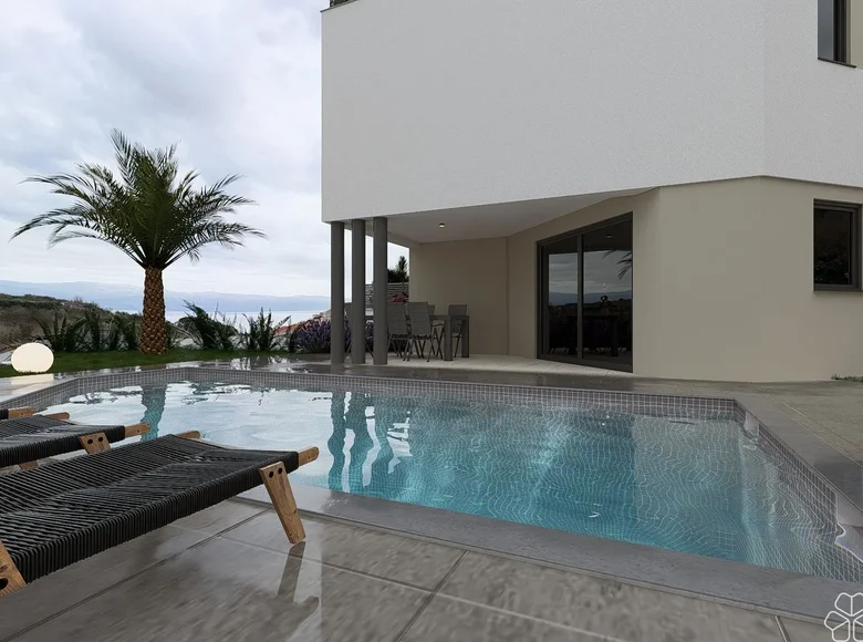 Mieszkanie 3 pokoi 107 m² Opcina Vrbnik, Chorwacja