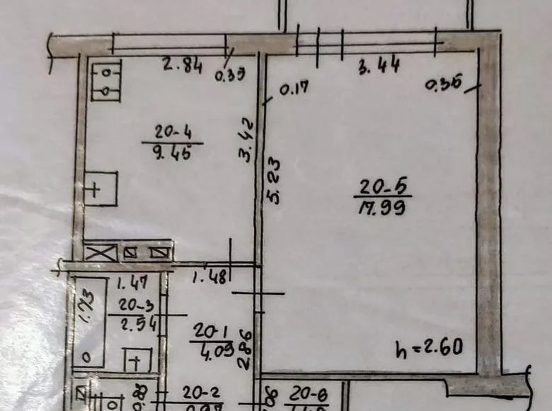 Mieszkanie 1 pokój 37 m² Kowno, Litwa