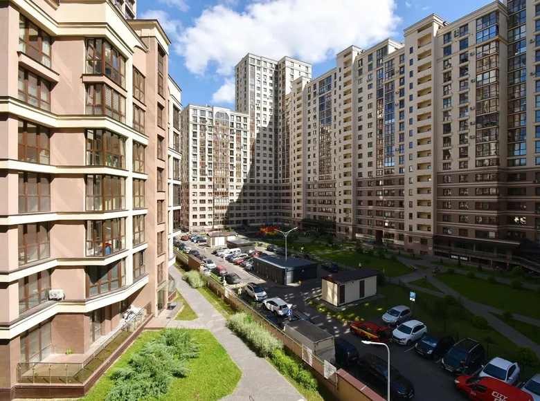 Mieszkanie 3 pokoi 78 m² Mińsk, Białoruś