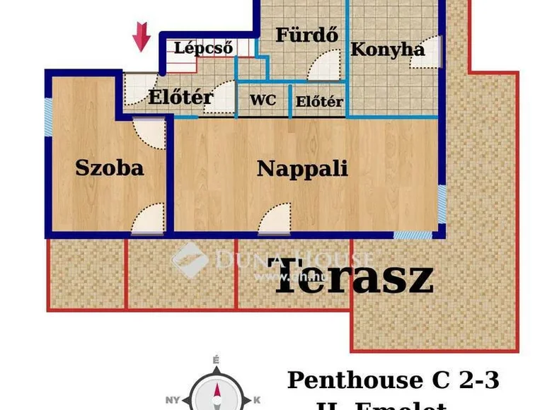 Wohnung 92 m² Schiofok, Ungarn