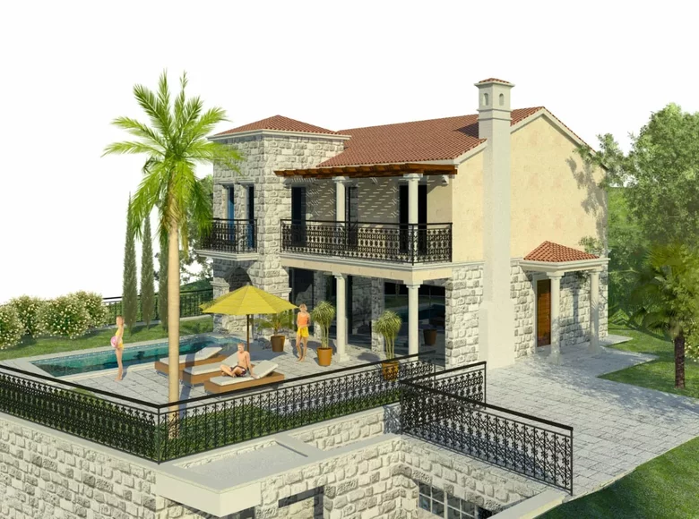 Villa de 4 dormitorios 250 m² Becici, Montenegro