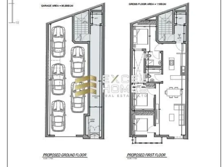 Appartement 3 chambres  Sliema, Malte