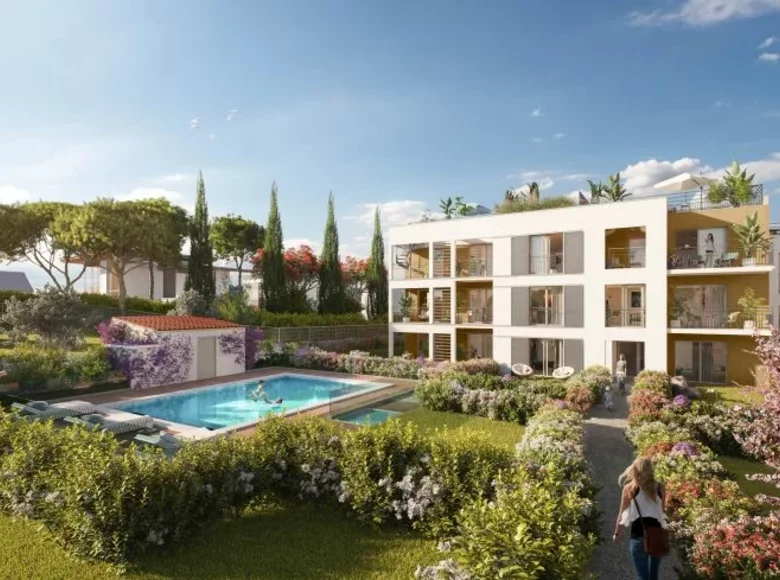 Mieszkanie 4 pokoi 76 m² Antibes, Francja