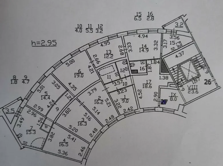 Квартира 6 комнат 181 м² округ Волковское, Россия