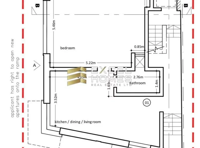 Appartement 1 chambre  Qormi, Malte