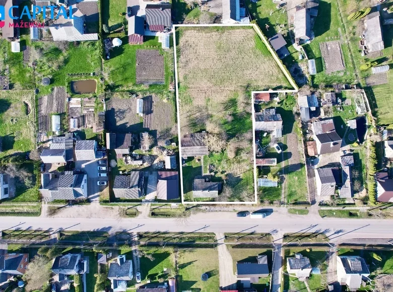 Land with electricity for sale in Vieksniai, Lithuania for €28,000