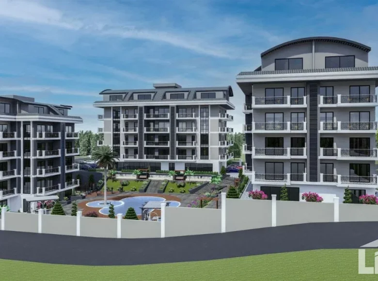 Дуплекс 4 комнаты 75 м² Оба, Турция