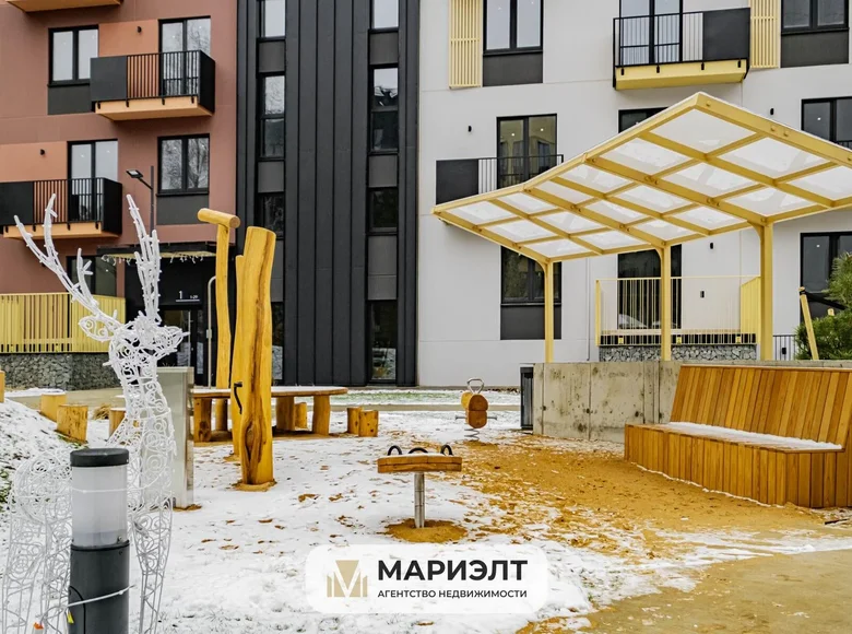 Apartamento 3 habitaciones 52 m² Kalodziscanski siel ski Saviet, Bielorrusia