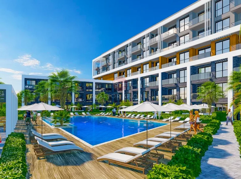 1 bedroom apartment 66 m² Yenbey, Turkey