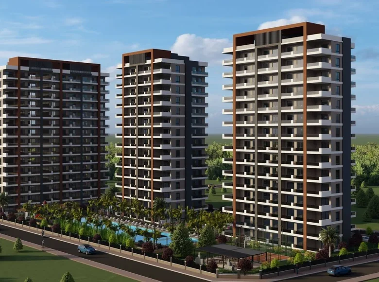 Mieszkanie 3 pokoi 120 m² Mezitli, Turcja