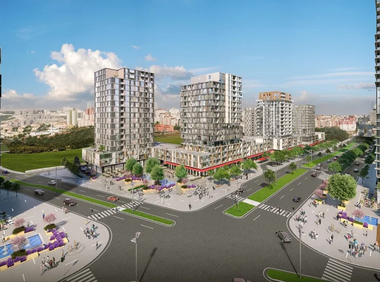 Квартира 1 комната 73 м² Башакшехир, Турция