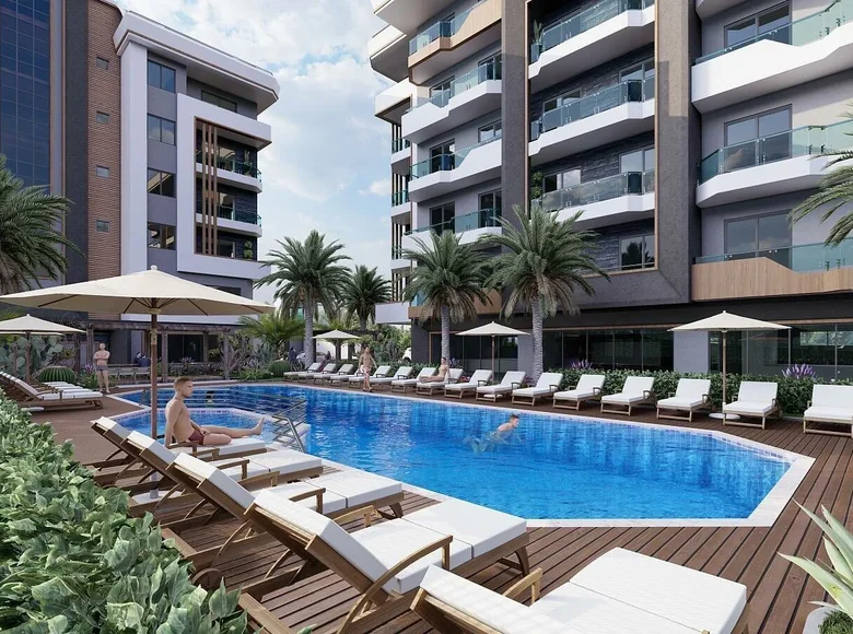 Apartamento 2 habitaciones 55 m² Okurcalar, Turquía