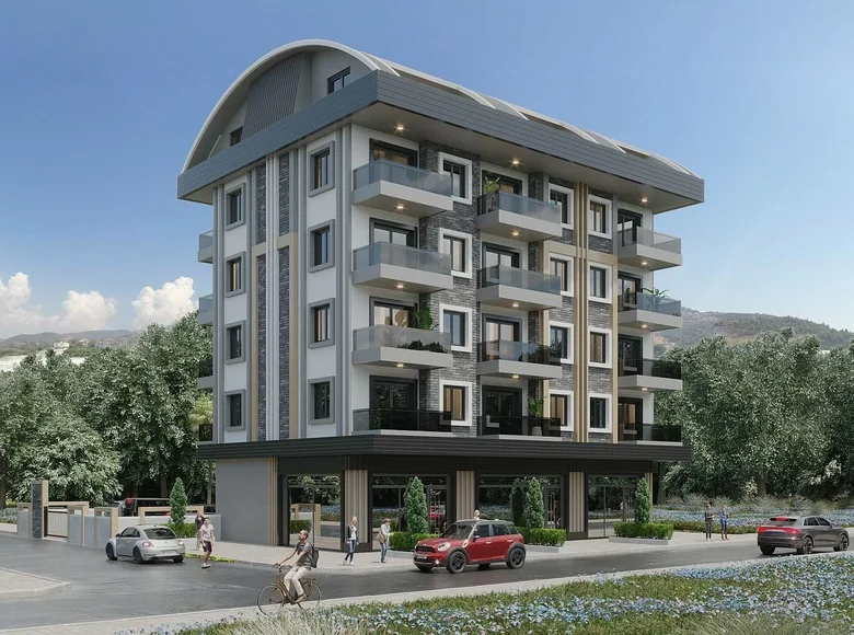 Penthouse 3 pokoi 75 m² Mahmutlar, Turcja